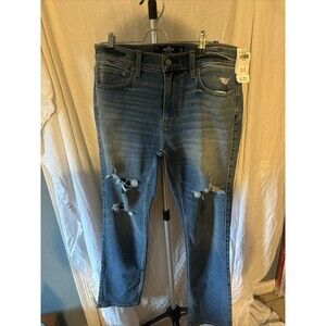 Holister Men's Jeans 33x32 Slim Straight